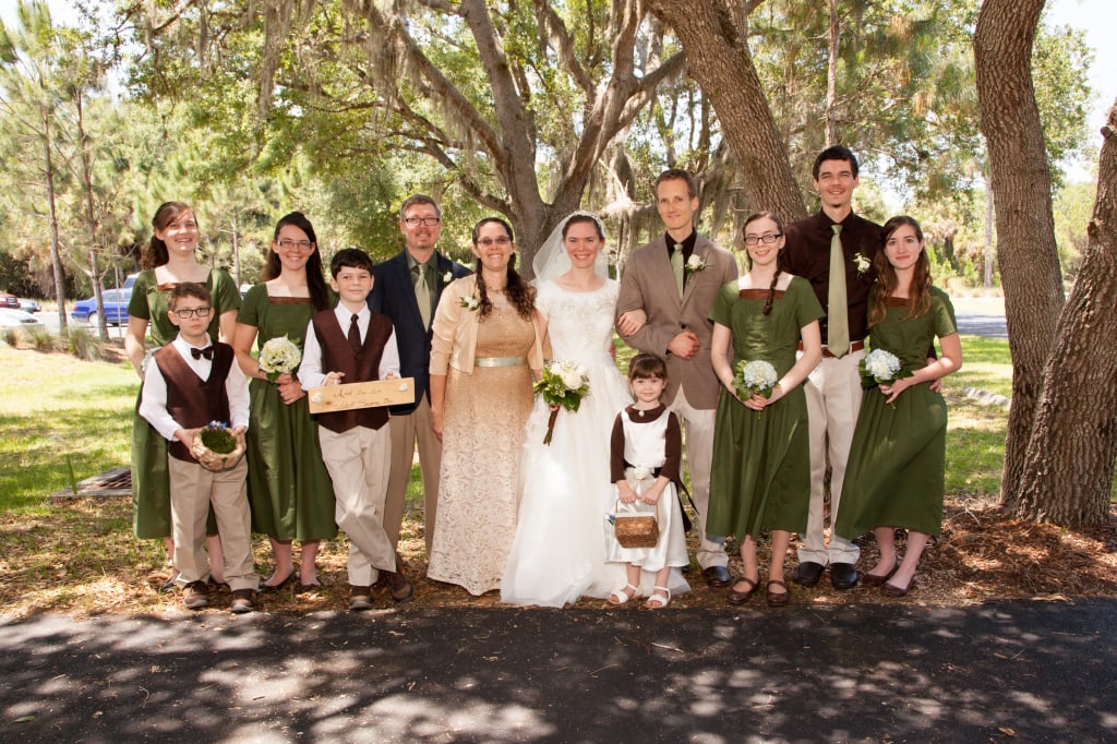 Update/Newsletter 37 Robb Mann's family, daughter's wedding, Port Charlotte, Mann Family