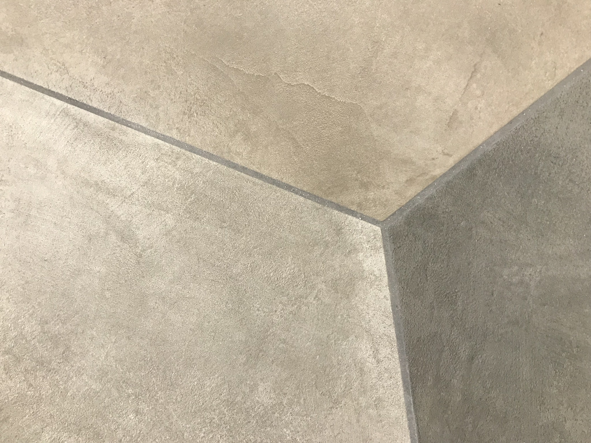 Hex Tiles in tile showroom