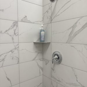 Marble Look Shower Kit