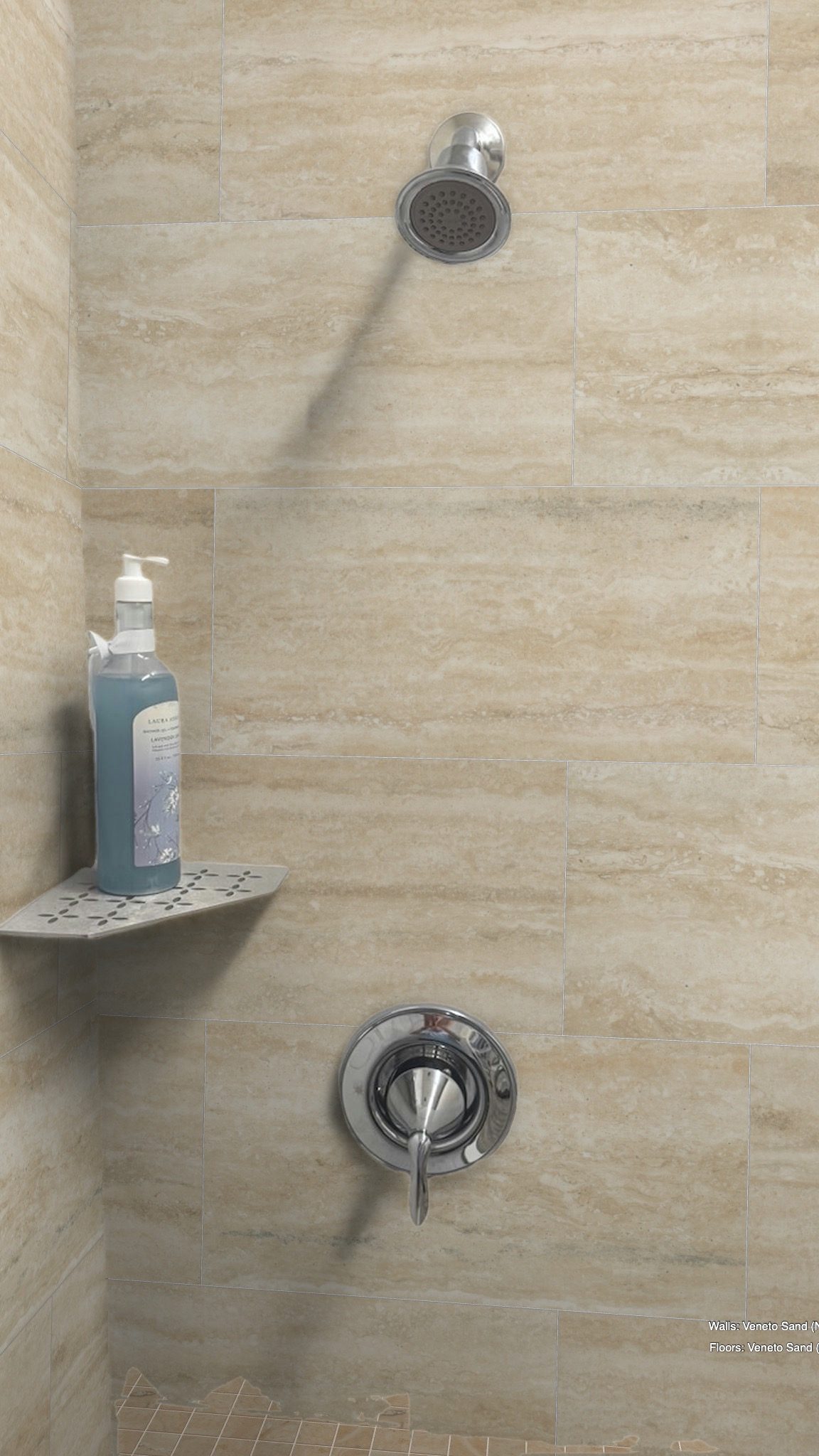 Ready to install Beige Look Shower Kit