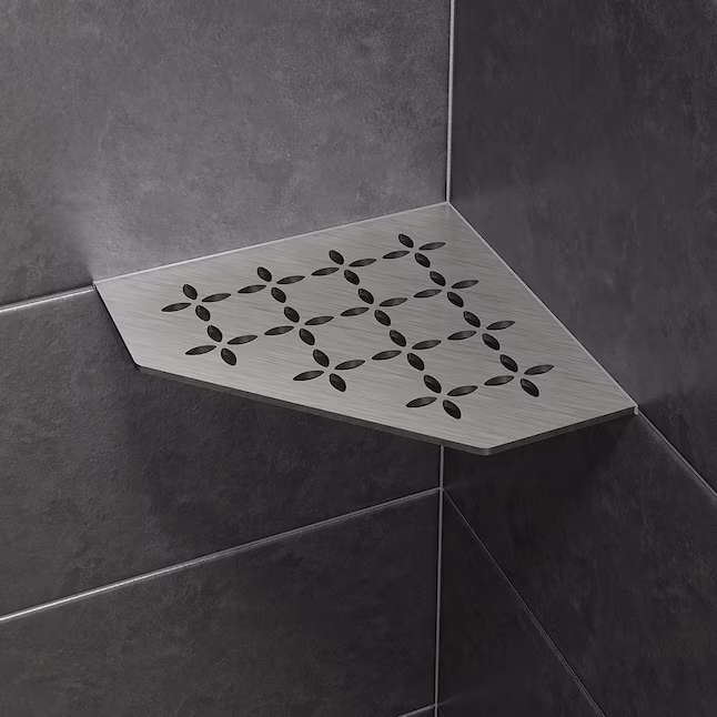2 Corner Shelf options: Tile Shelf vs Schluter Shelf. Which one will make your shower shine? 2 schluter shelf