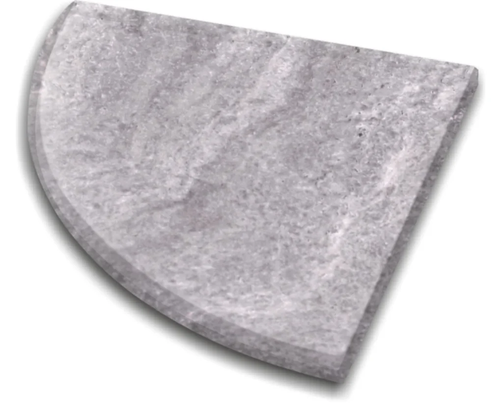 Silver Travertine Shower Shelf