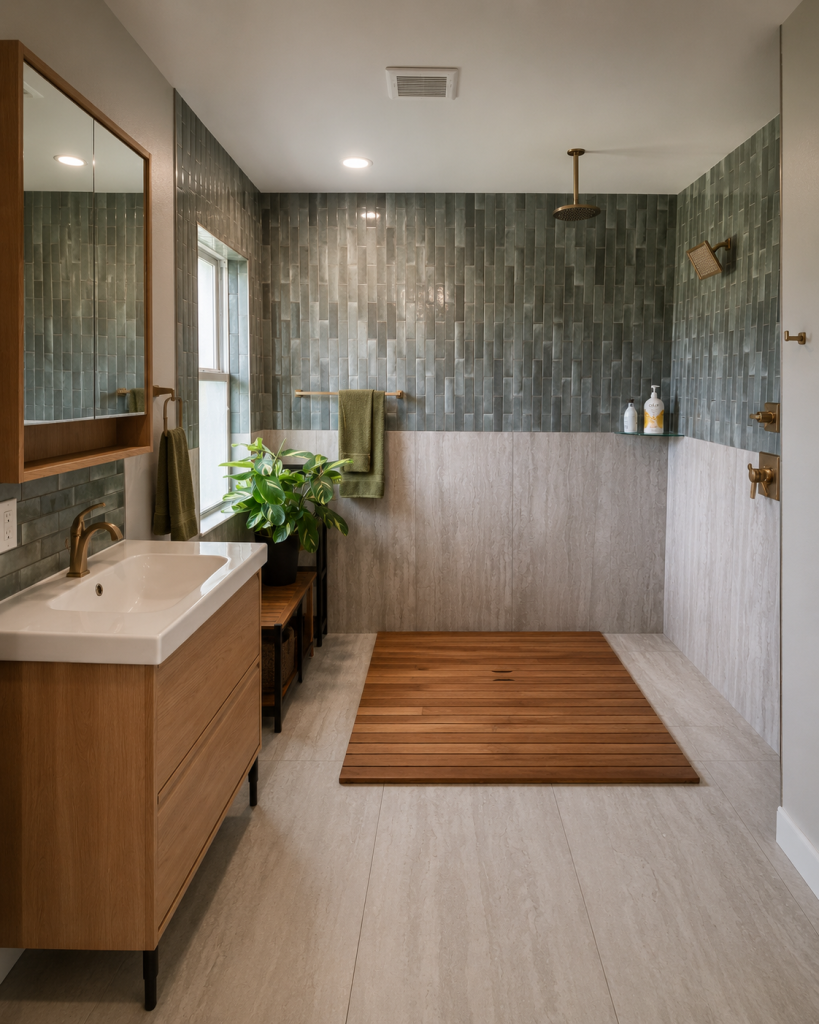 A Perfect Install Doesn’t Always Mean It Looks Good 2 Shower done by MT